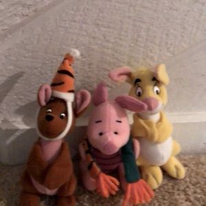 Winnie the Pooh plushies